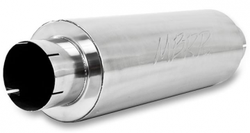 MBRP M2220A 5" Aluminized Quiet Tone Muffler